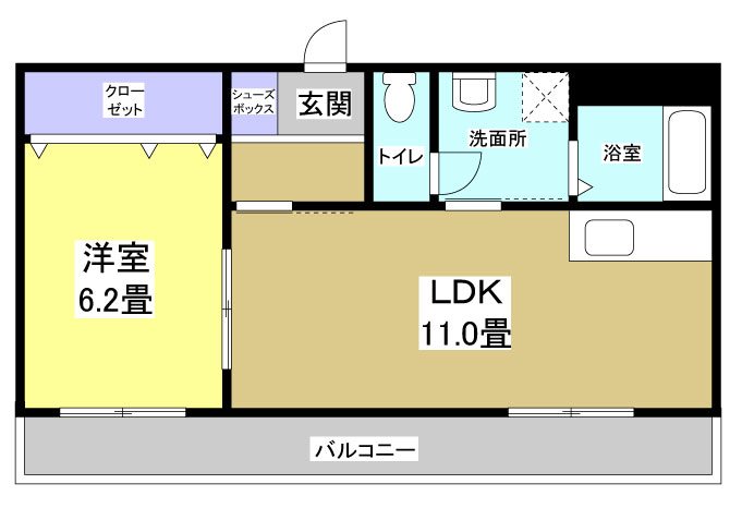 シャングリラ 間取り図