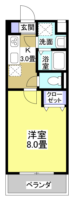 プチ・ロワイヤル 間取り図