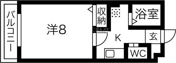 ハース若林 間取り図