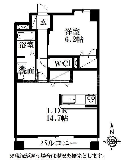 カーサベルデ 間取り図