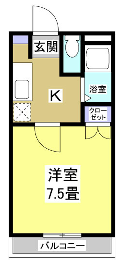エスポワールⅠ 間取り