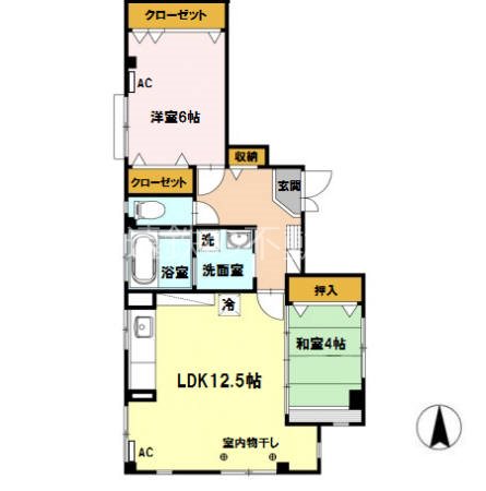 壱番館 間取り図