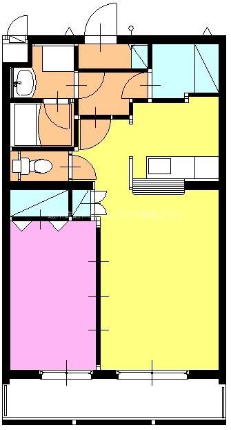 リベルテⅡ 間取り図