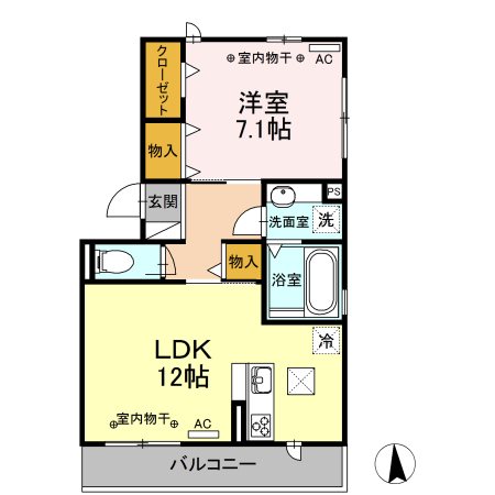 グリーンパーク早出 間取り図