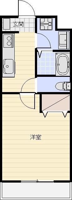 Force Ⅶ 306号室 間取り