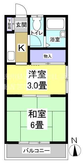 コーポ宮口 間取り