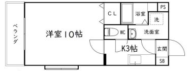 たちばな弐番館 間取り図