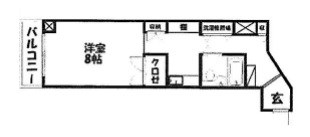 リエス浜松駅南 101号室 間取り