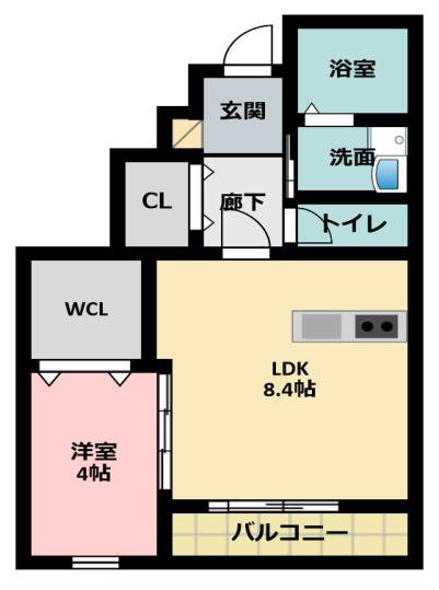 ル・リオン根洗 間取り図