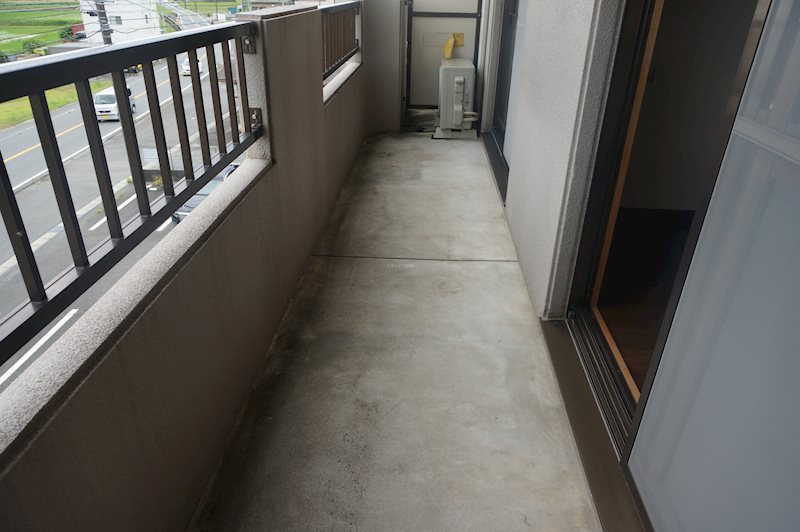 ロッククラウドマンション ベランダ