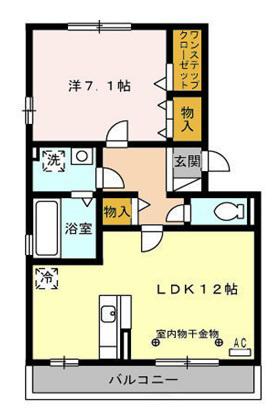 グランドソレイユ 間取り図