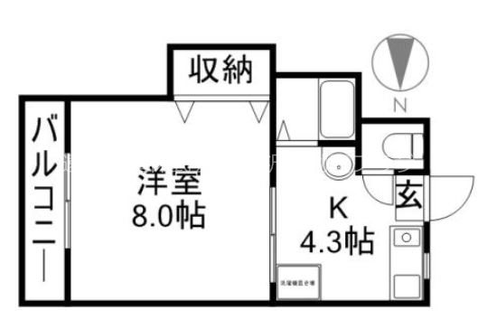 メゾン・ド・ボネール 間取り図