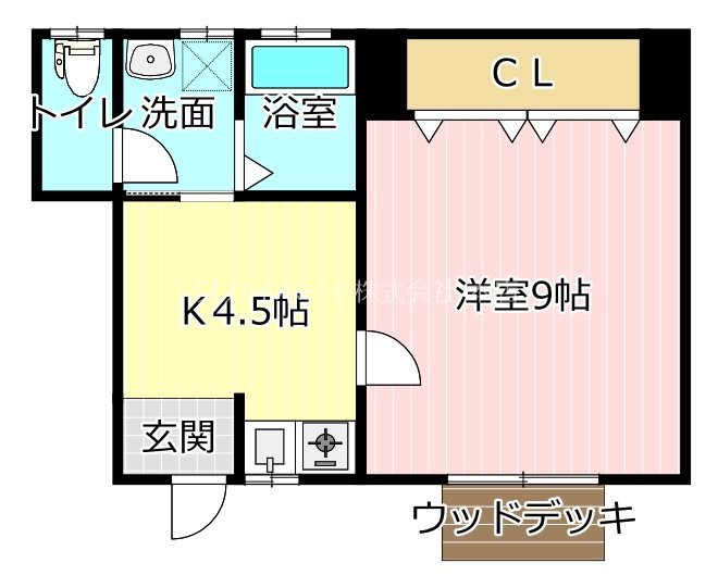 ウェルネス高丘 間取り図