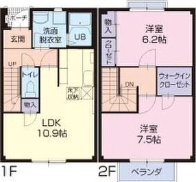 明日香A 間取り図