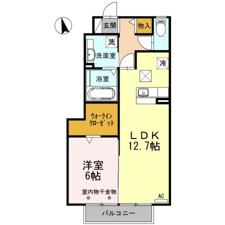 ラ ペ・クロシェット 間取り図