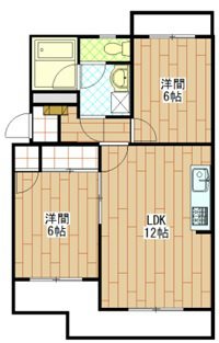 サントピアⅡ 間取り図