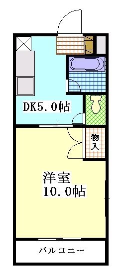 サンデリアーナムーン 間取り図