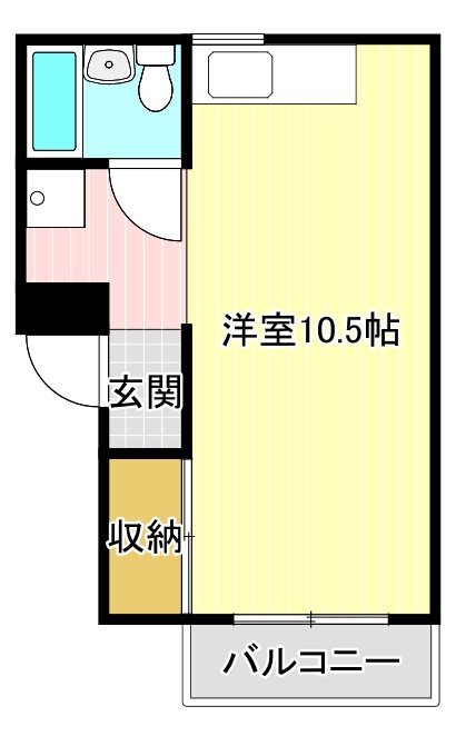 城北タテピア 間取り図