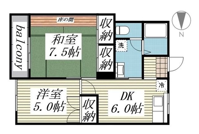 めぞんどぴゅあ 間取り図