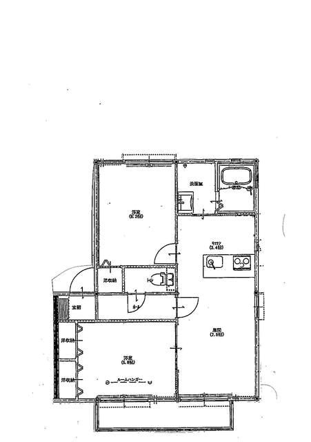 ルミナスコートA 101号室 間取り