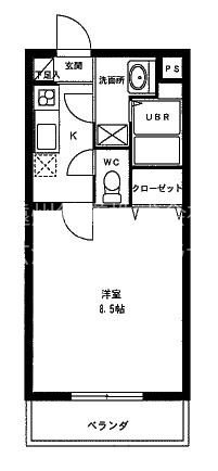 ハーヴェストⅦ 間取り図