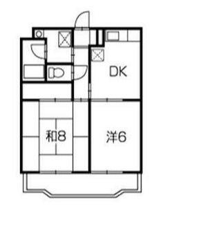 Raffine泉 201号室 間取り