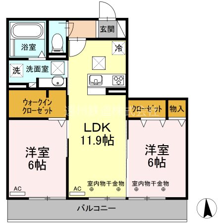 メゾン・レーヴ 間取り図