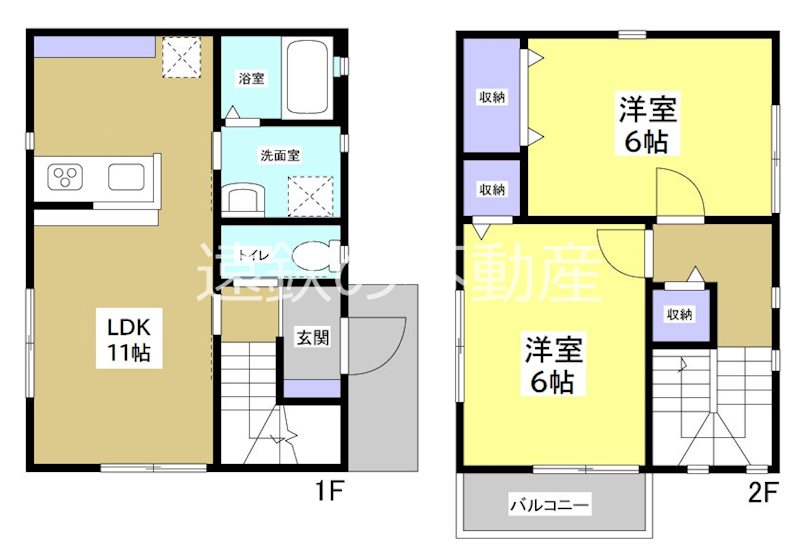 ヴィラアクティC 間取り