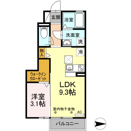 サンリット　B棟 間取り図