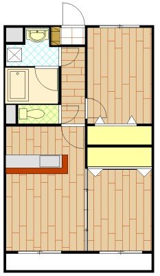 パルティール 間取り図