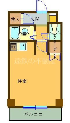 コナビック紺屋町 間取り図