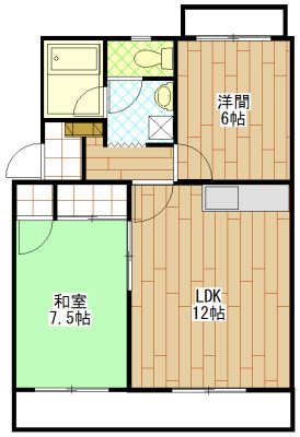 サンセットストリート 間取り図