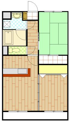 パルティール 間取り図