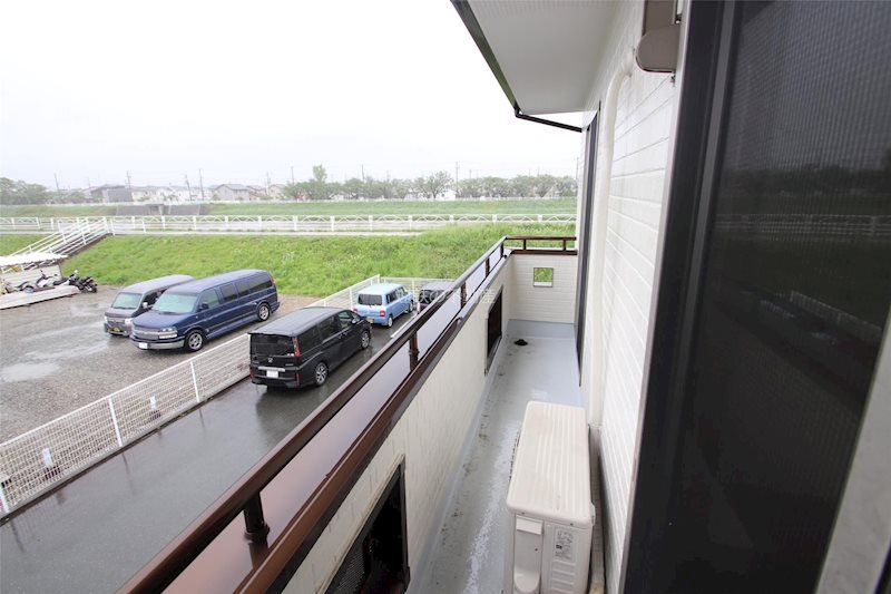 ティエドIIO A ベランダ