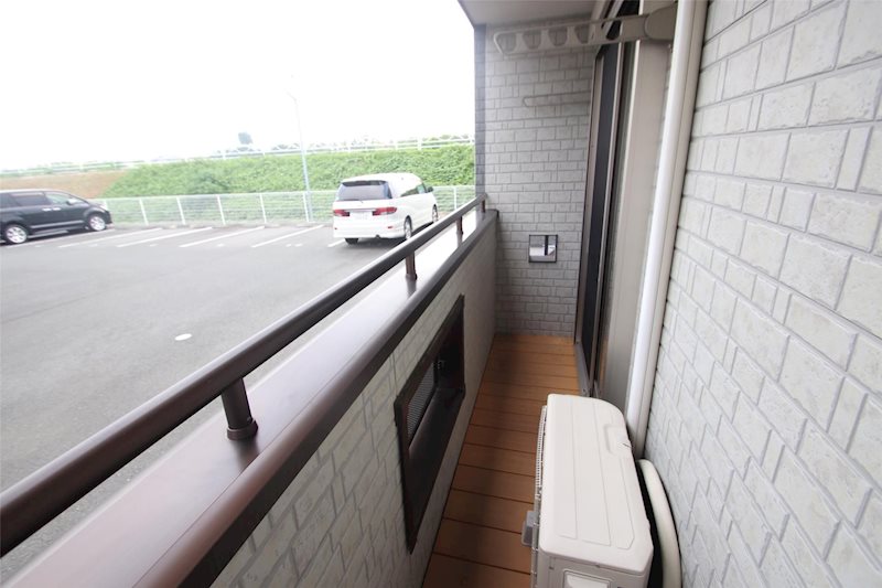 ティエドＩＩＯ　Ｂ ベランダ