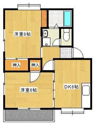 ハイツむらかみ 間取り図