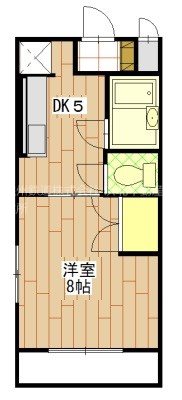 メゾーネマルクⅠ 401号室 間取り