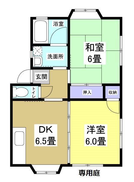 アクリティブⅡ 間取り図