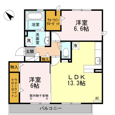 向日葵 間取り