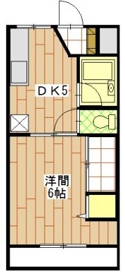 シティハイムタナカ 間取り図