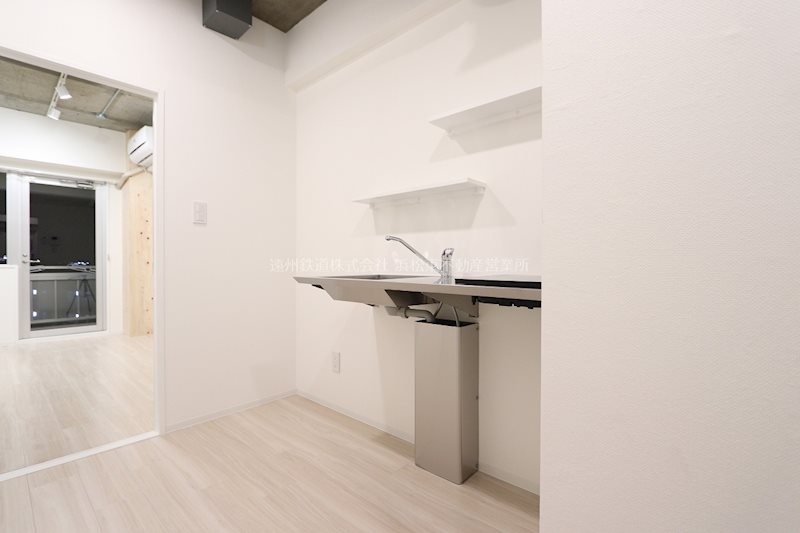 遠鉄ハイツ自校駅ビル キッチン