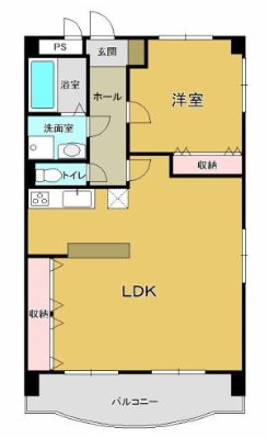 クレール浜松Ⅰ 間取り