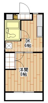 ハイツパピリオⅠ 103号室 間取り