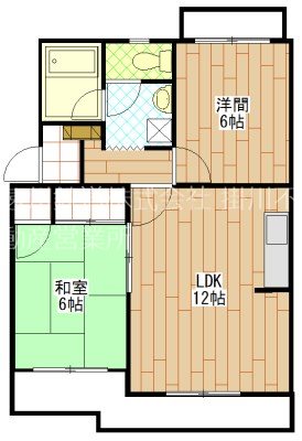 マンションサザンⅡ 間取り図