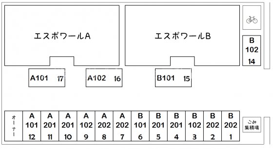 エスポワールA その他外観3