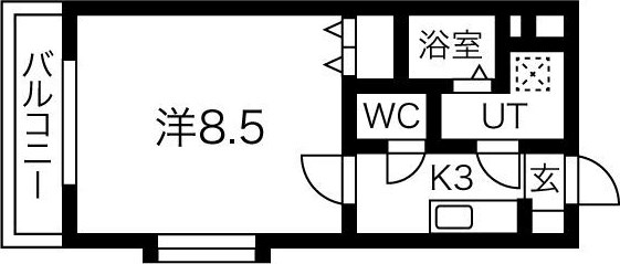 マンションカズⅡ 207号室 間取り