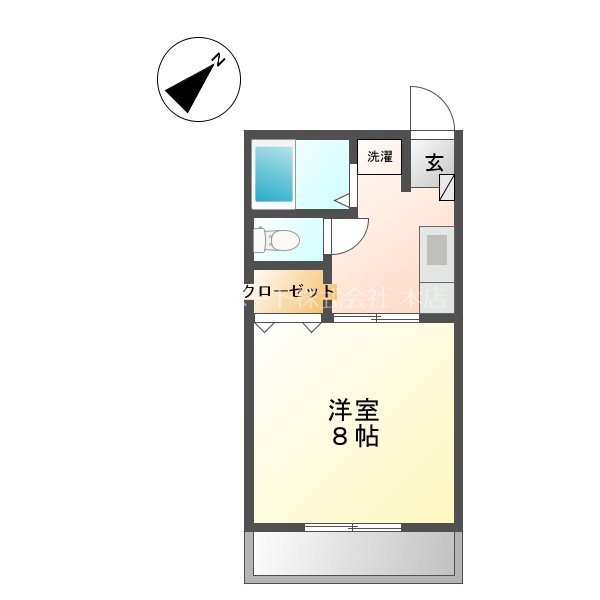 フルール 間取り図