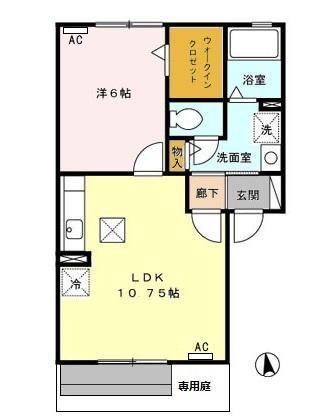 エムロードⅠ 間取り図