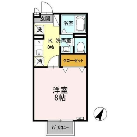 棒屋第３住吉ハイツ 間取り図