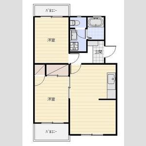 カスターニ 間取り図